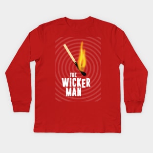 The Wicker Man - Alternative Movie Poster Kids Long Sleeve T-Shirt